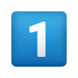 1 blue